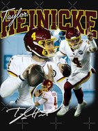 Taylor Heinicke Football Signature Vintage Retro 80s 90s Bootleg Rap Shirt