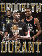 Kevin Durant Basketball Legend Signature Vintage Retro 80s 90s Shirt