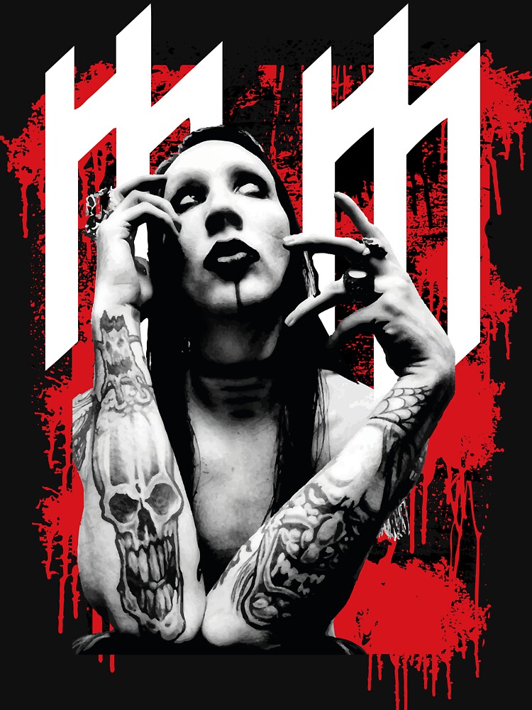 Marilyn Manson Bloody Pervert Shirt