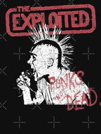 The Exploited Vintage 80s Scottish Punk Shirt