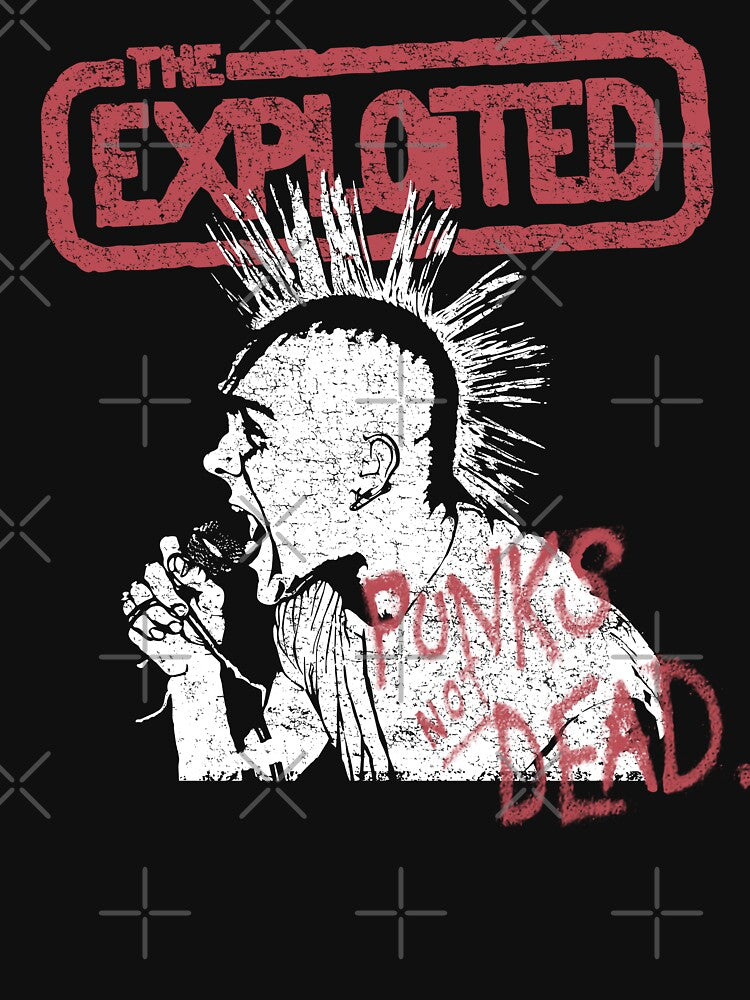 The Exploited Vintage 80s Scottish Punk Shirt
