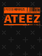 Orange CODE ATEEZ Shirt