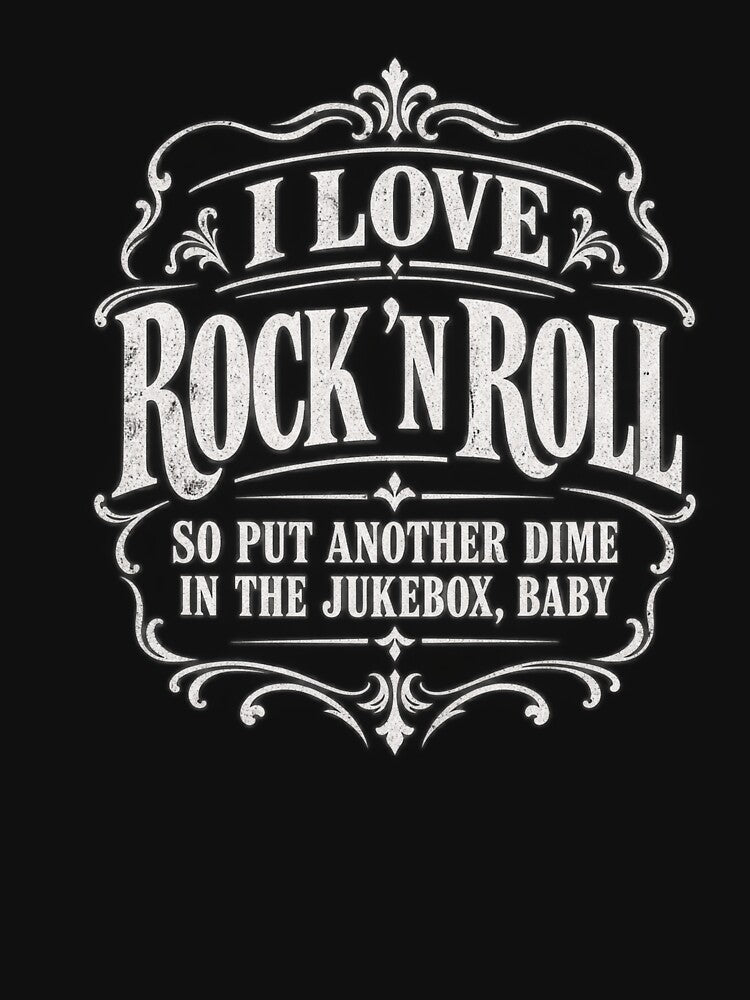 I Love Rock And Roll Vintage Art Shirt