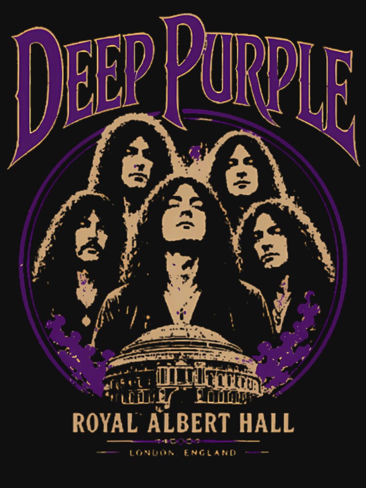 Deep Purple Vintage 80s Style Shirt