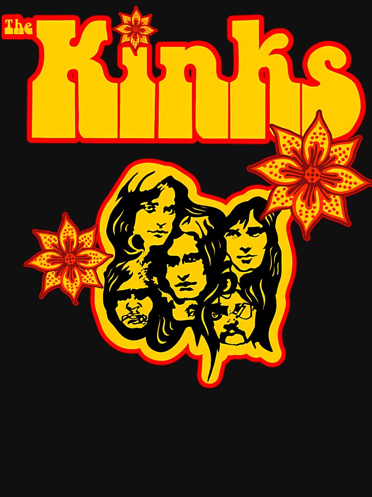 Groovy 70s Psychedelic Rock Band Shirt