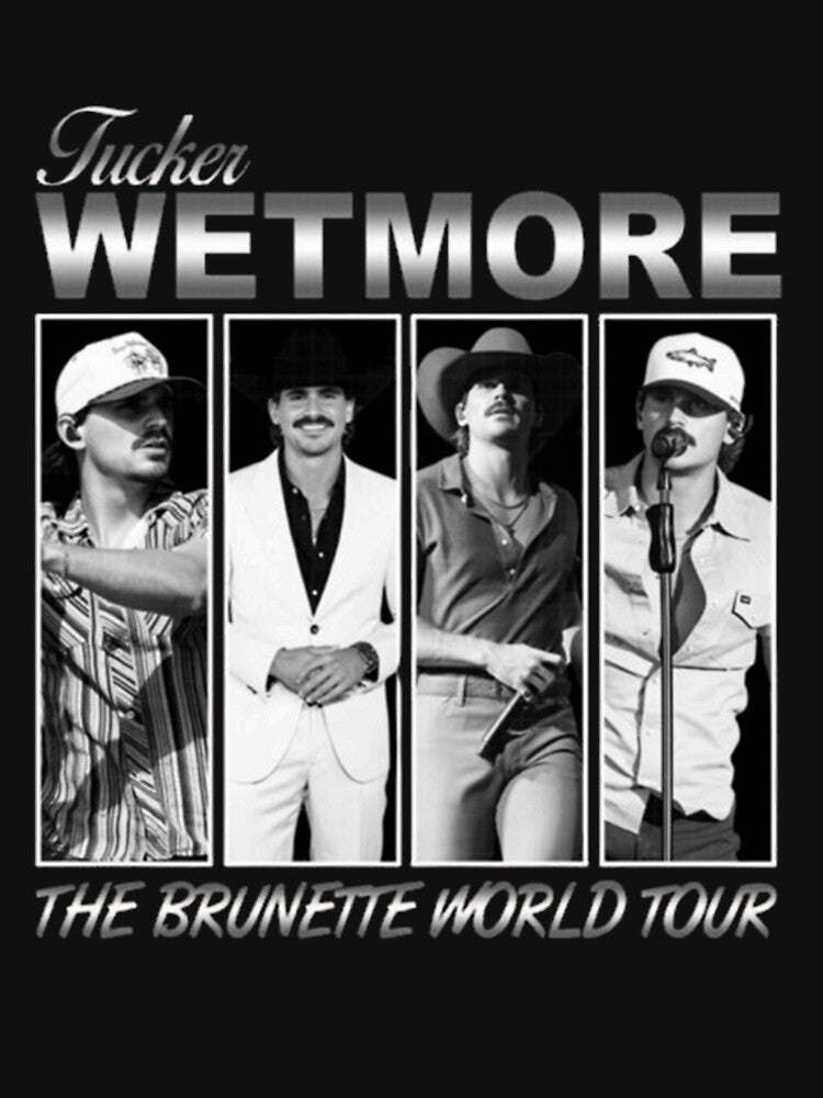 Tucker Wetmore The Brunette World Tour 2026 Shirt