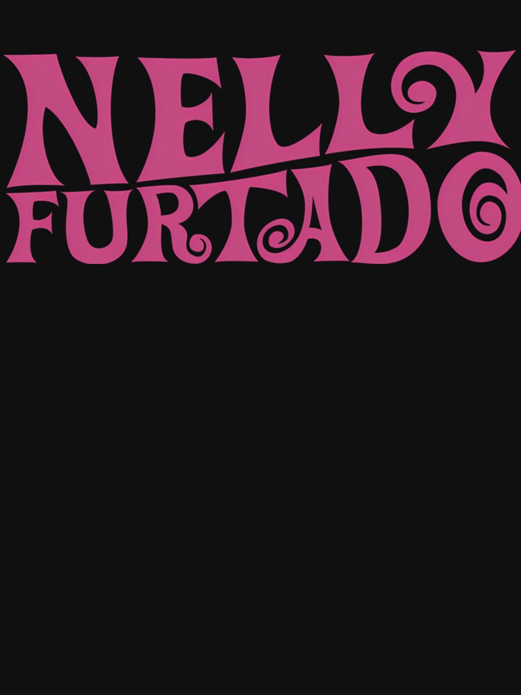 Nelly Furtado - Pink Logo - Whoa Nelly! Folklore Loose Shirt