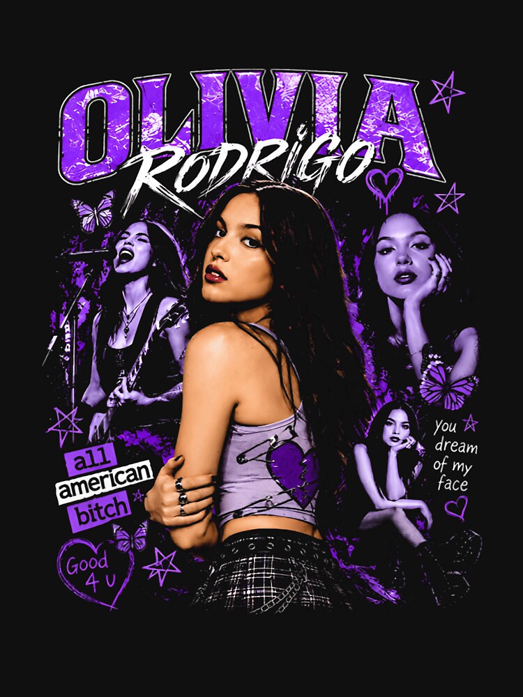 Olivia Rodrigo Singer Music Concert Tour 2026 Shirt