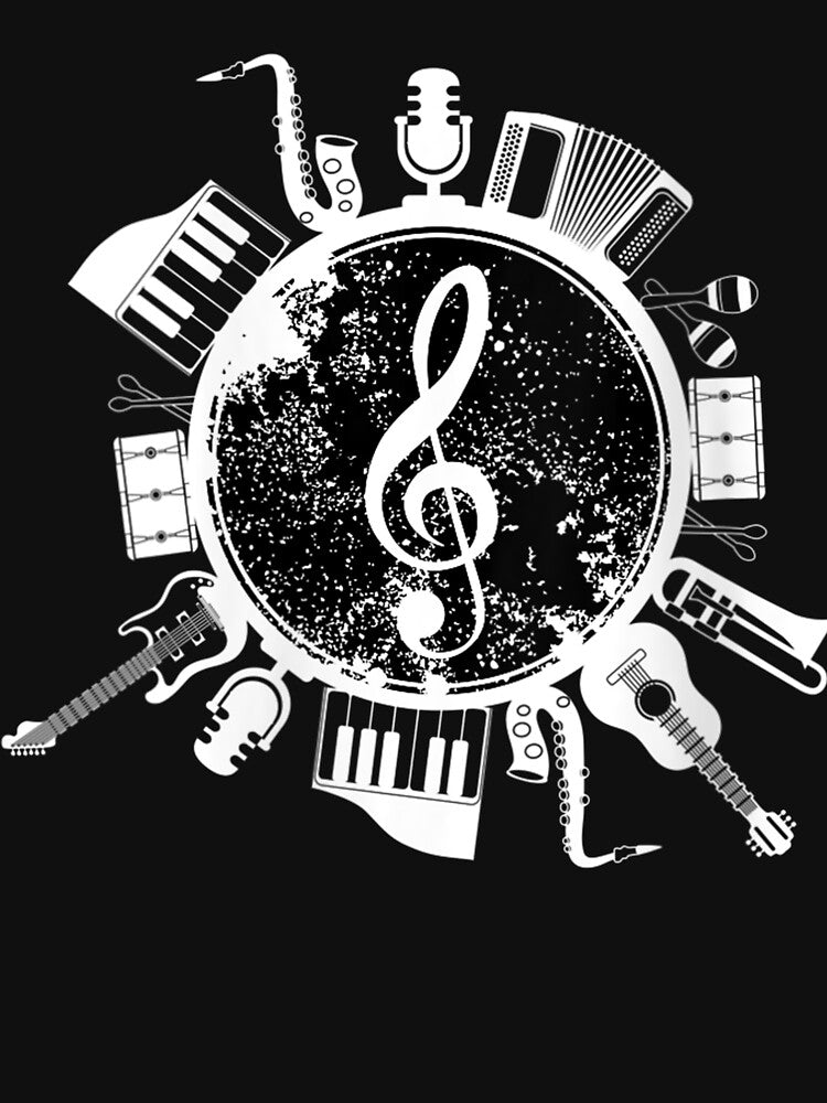 Womens Retro Vintage Mic Music Rock Musician Jazz Songwriter Shirt