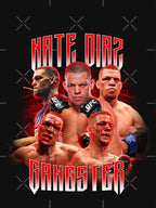 Nate Diaz Vintage Style Bootleg Bootleg T Rap Shirt