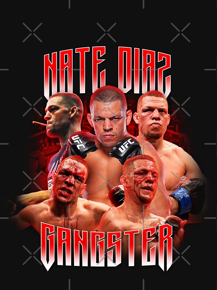 Nate Diaz Vintage Style Bootleg Bootleg T Rap Shirt