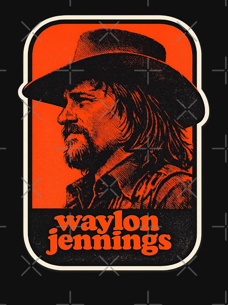 Waylon Jennings Retro Shirt