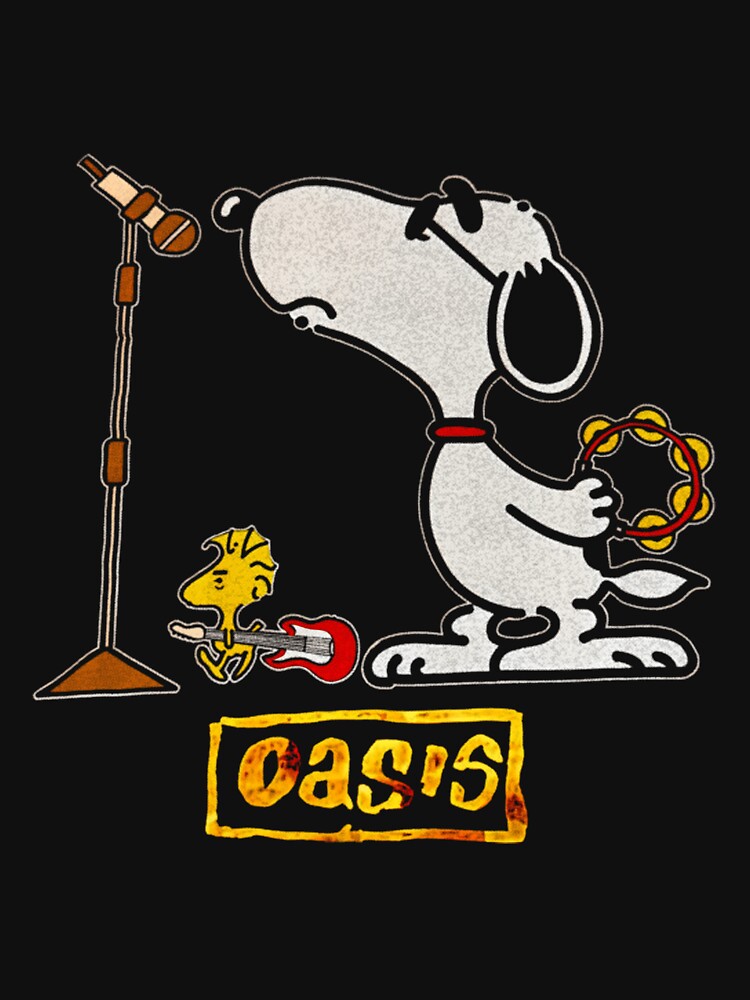 O-a-s-i-s Band Snoopy Shirt