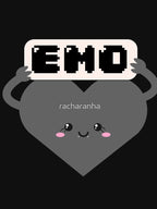 Emo At Heart Grey Shirt