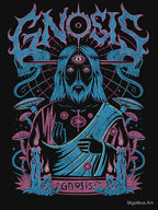 Gnostic Jesus Death Metal Dark Aesthetic Shirt