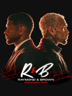 Usher Raymond Chris Brown R&B Tour Design Shirt