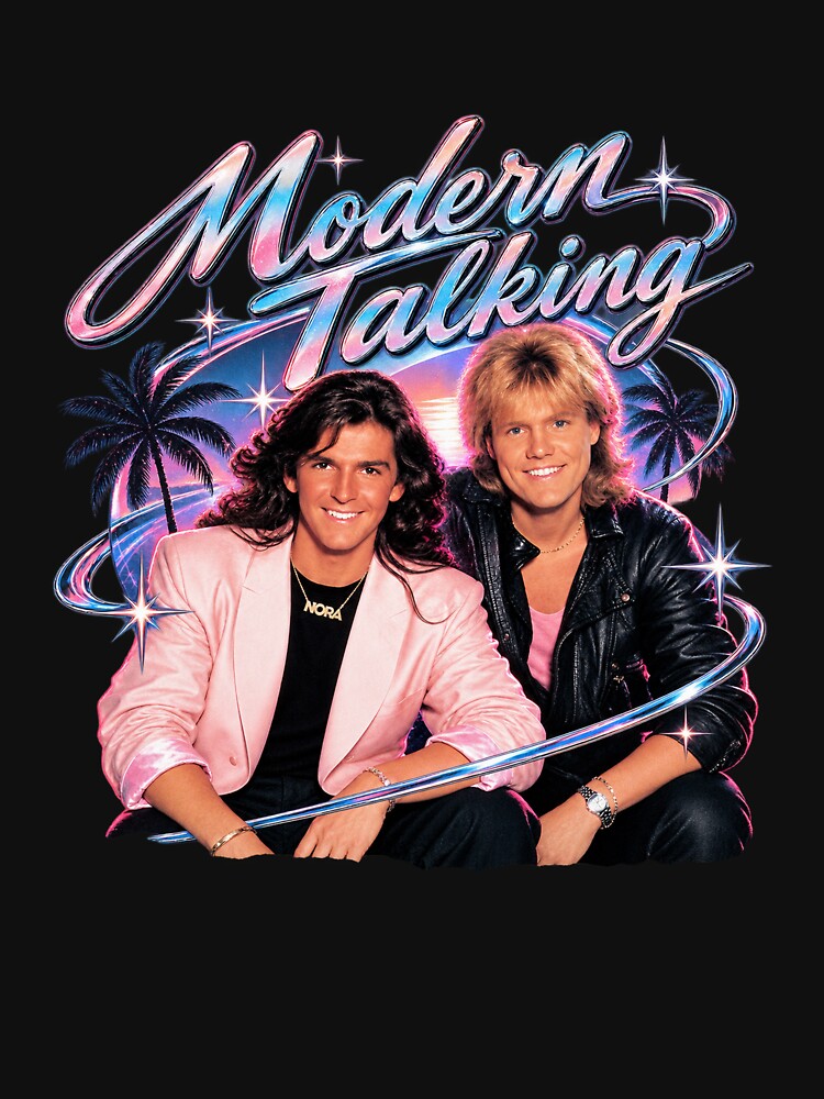 Modern Talking Punk Band Vintage Artwork Shirt