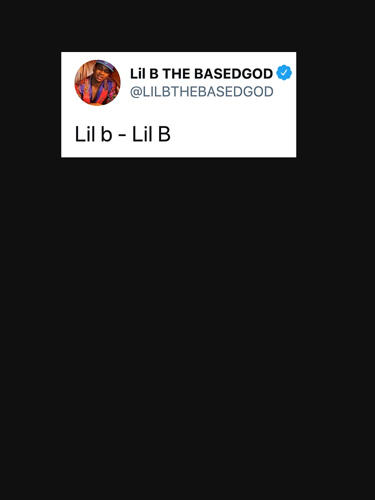 Lil B Iconic Tweet Shirt