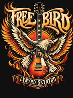 Lynyrd Skynyrd Free Bird Vintage Southern Rock Art Shirt