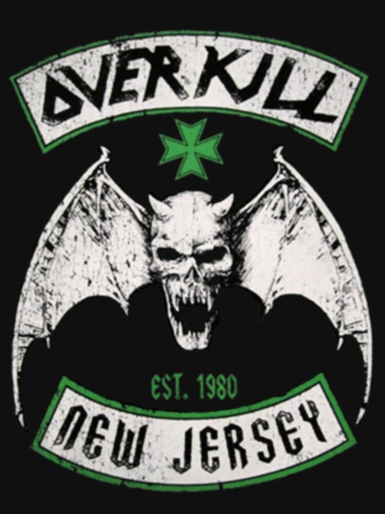 THRASH METAL OVERKILL NEW JERSEY AMERICA Shirt