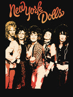 New York Dolls Proto Glam Rock Band Shirt