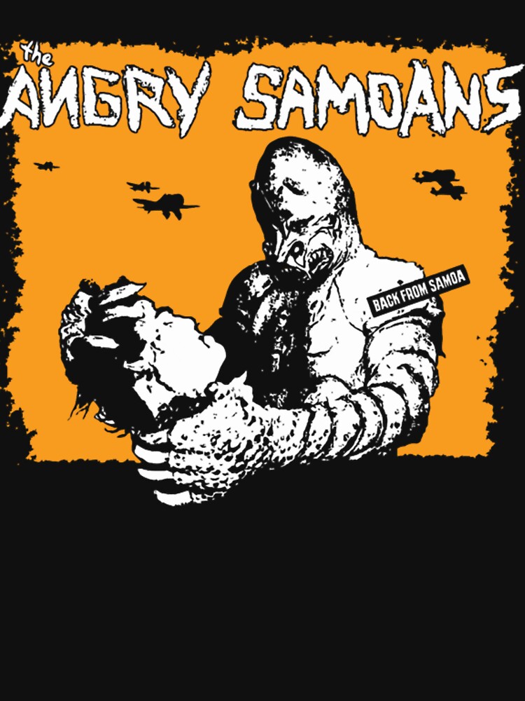 The Angry Samoans Back From Samoa Shirt