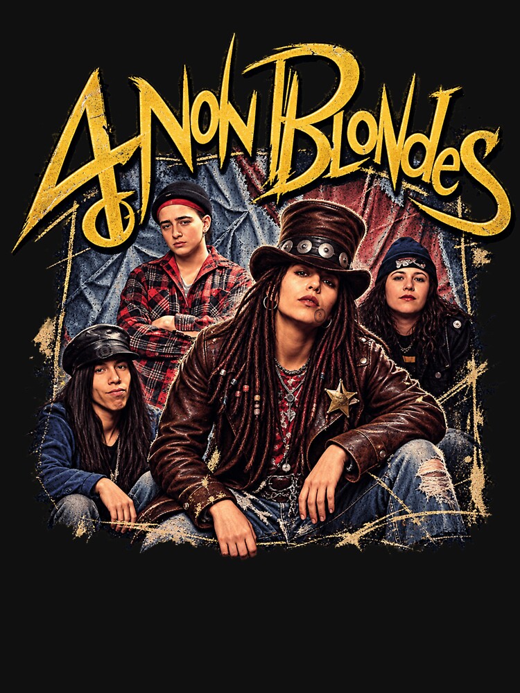 4 Non Blondes Rock Band Graphic Shirt