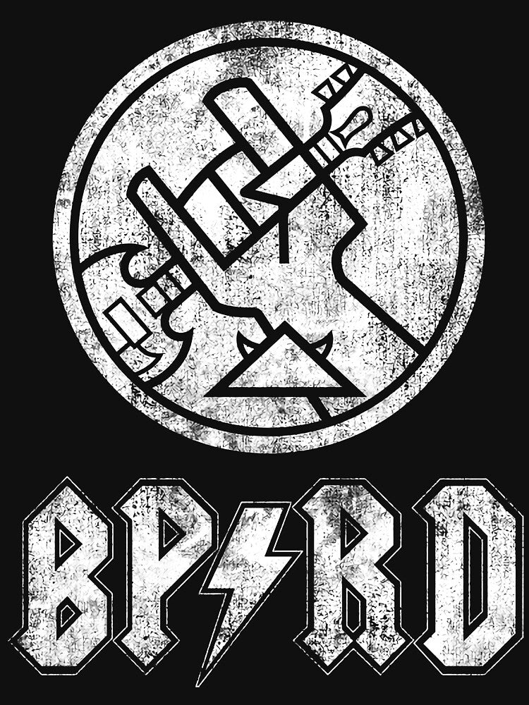Bprd Rock Band White Version Shirt