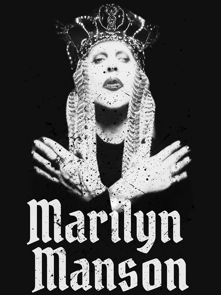 Marilyn Manson Graphic Macabre Goth Art Shirt