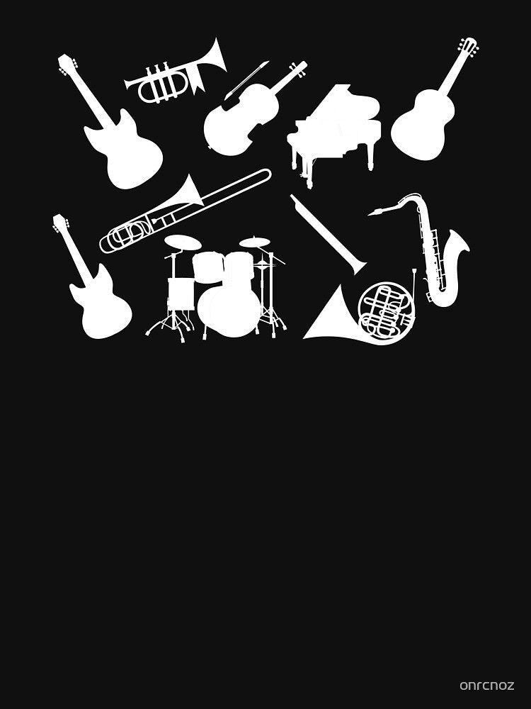 Music Instruments Orchestra Clef Shirt