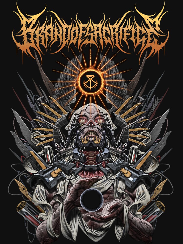Brand Of Sacrifice Deathcore Brutal Death Metal Black Metal Grind Shirt