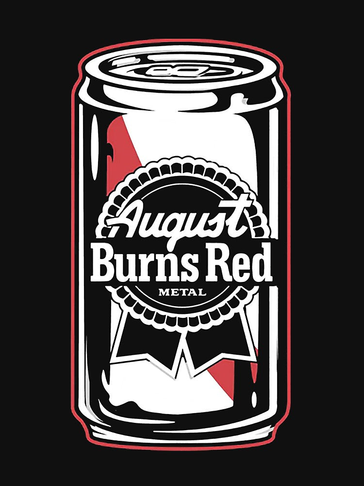 White Washed August Burns Hardcore Band Shirt