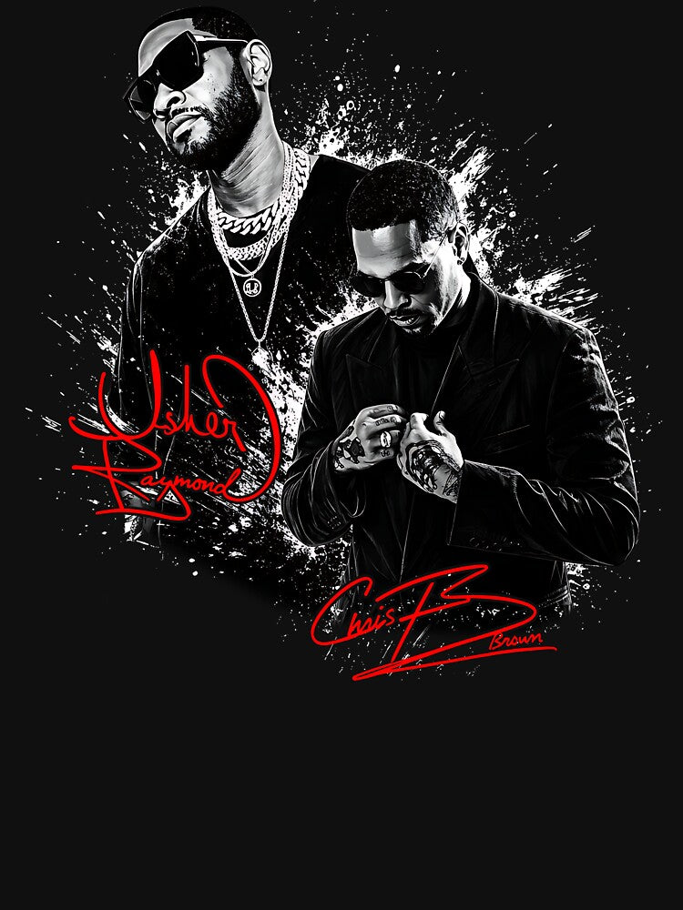 Chris Brown-Usher Raymond R&B Tour Graphic Shirt