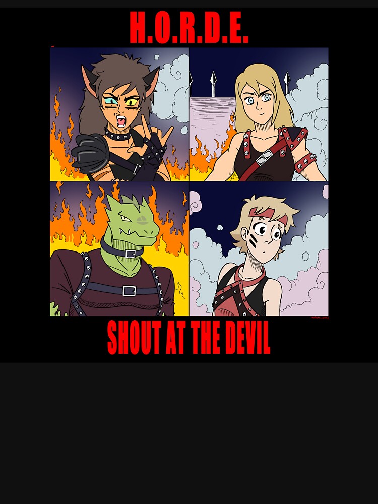 Shout At The Devil - H O R D E Shirt