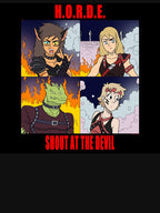 Shout At The Devil - H O R D E Shirt