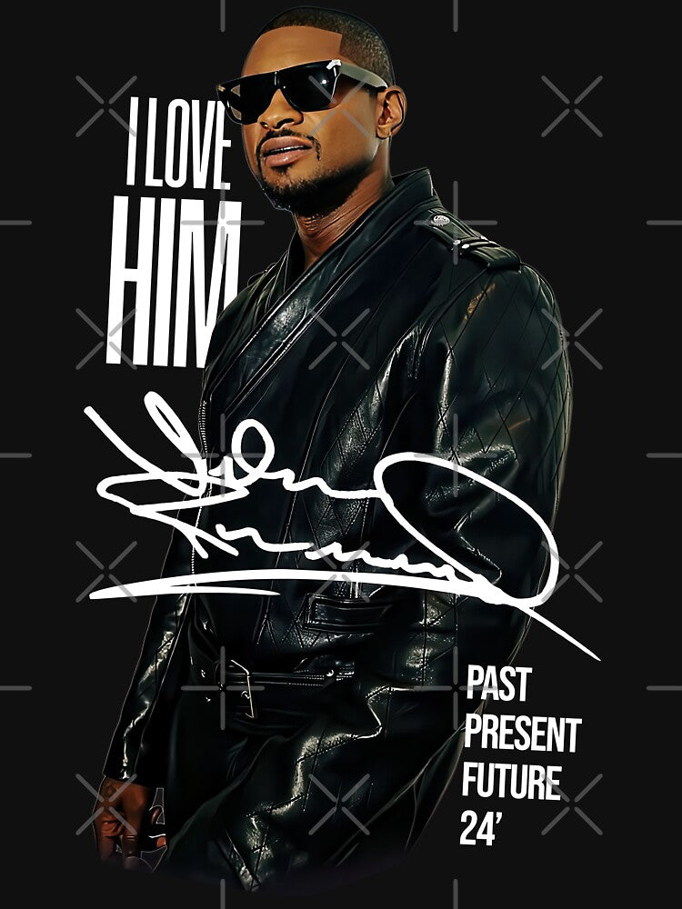 Usher Past Present Future Tour 2024 Shirt
