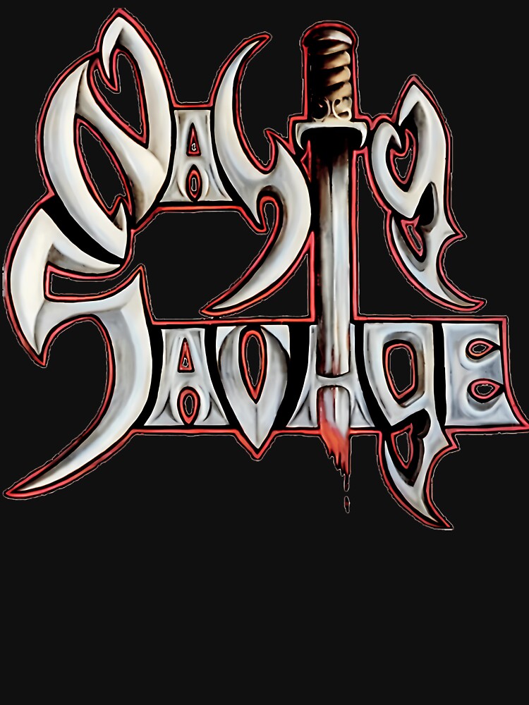 Nasty Savage Thrash Metal Sword Shirt