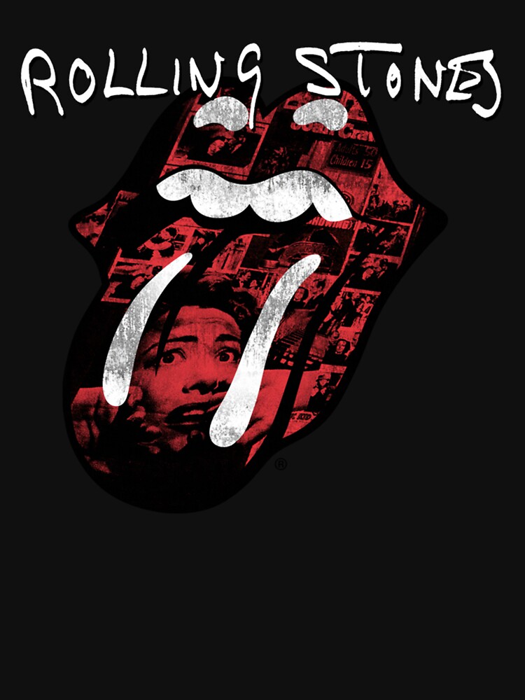 Distressed Red Tongue Shirt