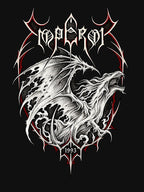 Emperor 1993 Norwegian Black Metal Dragon Gothic Band Art Shirt