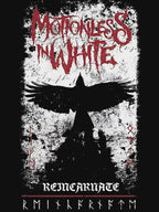 Vintage Motionless Heavy In White Music Band Shirt