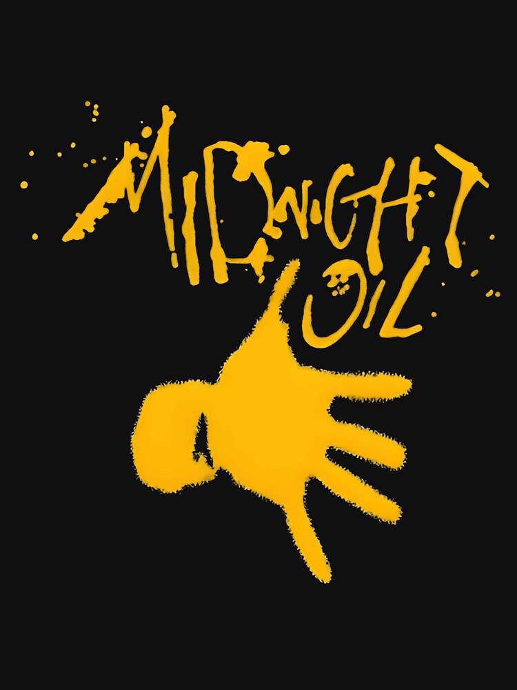 Midnight Oil Vintage Australian Rock Band Diesel And Dust Shirt
