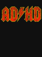 ADHD Vintage Distressed Logo Shirt