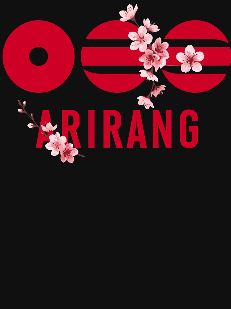 Arirang - World Tour 2026 Korean Cherry Blossom Fan Shirt