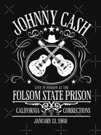 Johnny Cash Live At Folsom State Prison - Jan 13 1968 Shirt