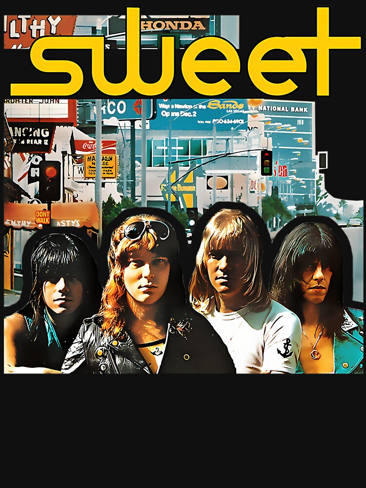 Sweets Glam Rock Band Vintage Music Shirt