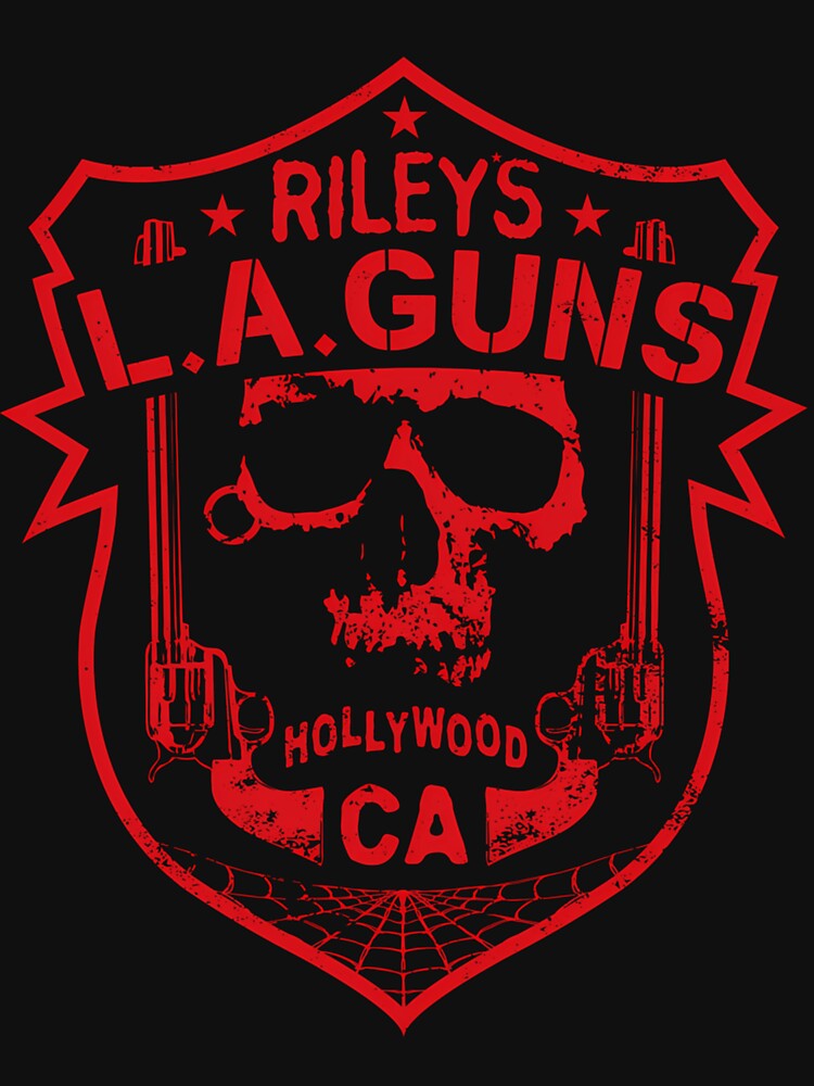 Rileys L A Guns Official Logo Shirt