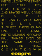 The Final Countdown 1 Shirt