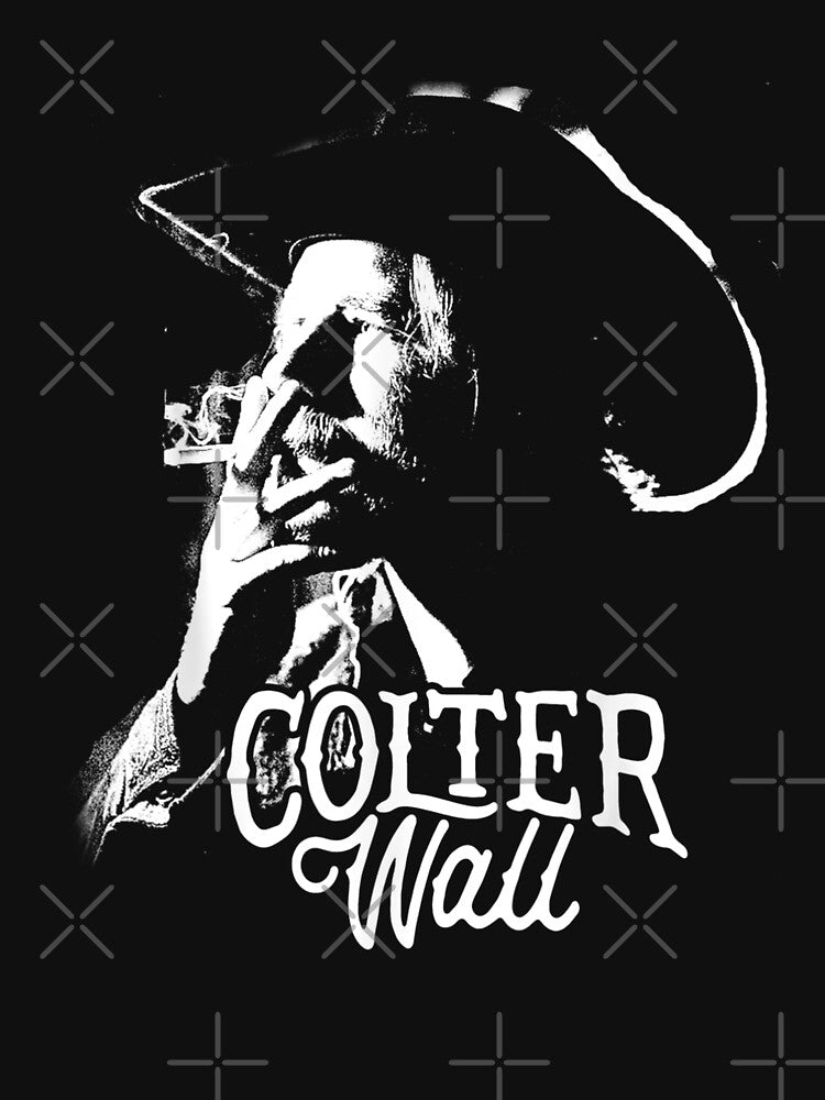 White And Black Colter Art Wall Singer-Songwriters Canadians Shirt