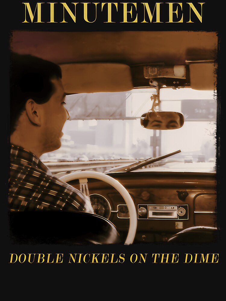 Minutemen Band Double Nickels On The Dime Shirt