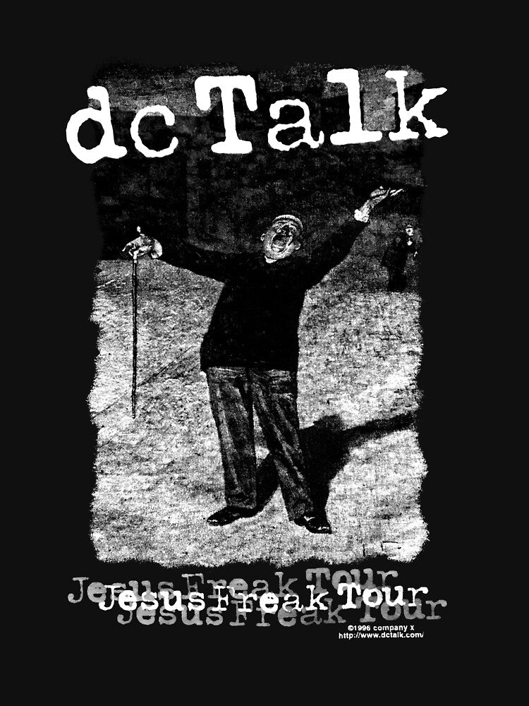 Vtg 1996 DC TALK T Promo Jesus Freak Tour Concert Alternative Rock Shirt